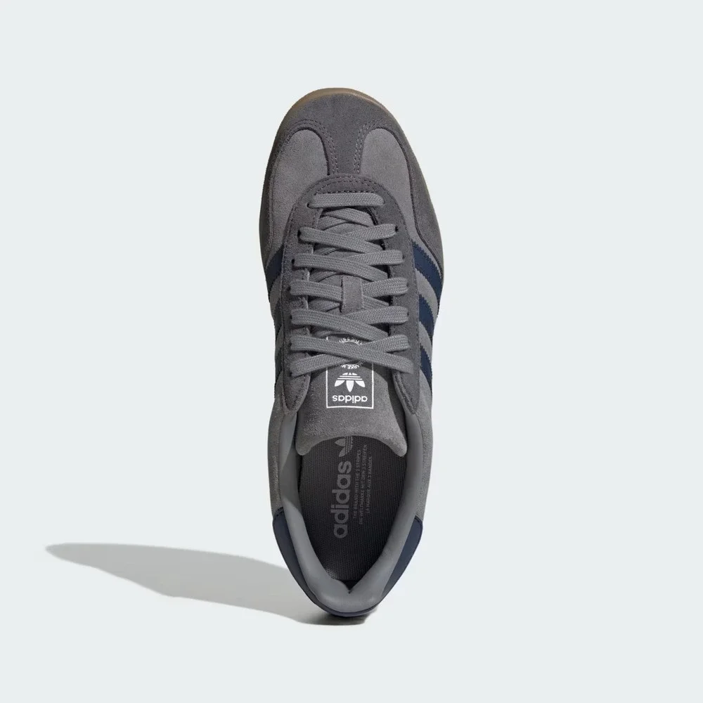 6M / 7W - [New] Men's adidas Gazelle Indoor Shoes 'Grey' JQ8397